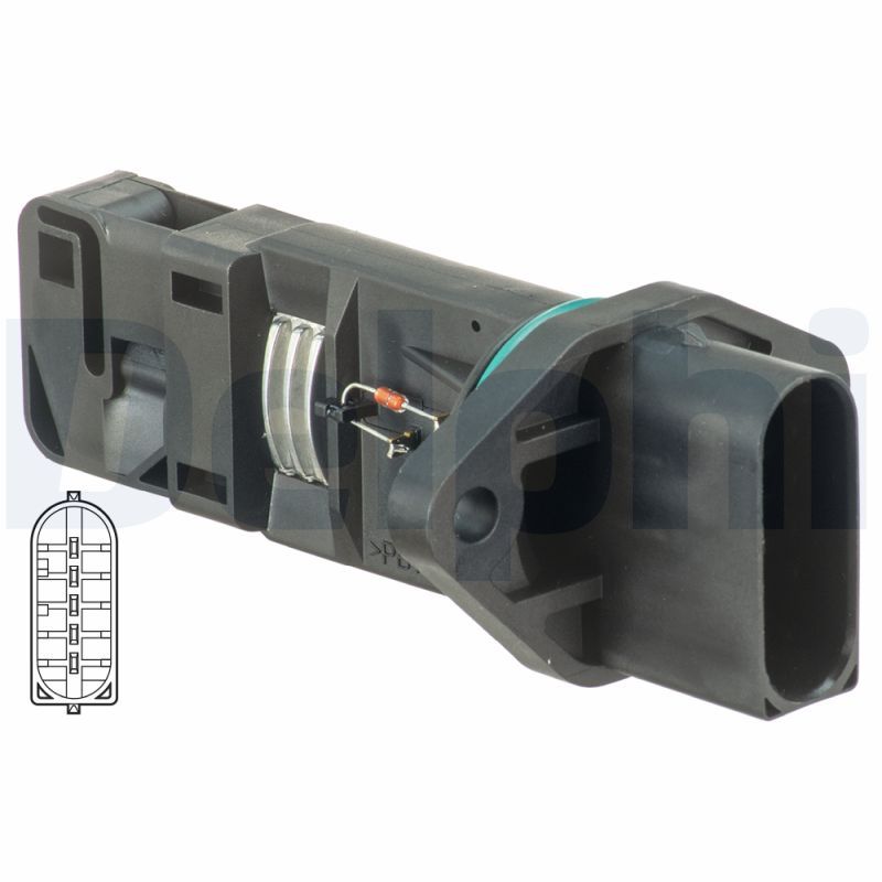 DELPHI AF10467-12B1 Mass air flow sensor