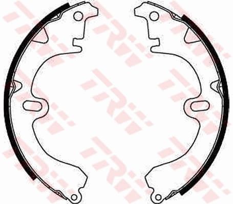 TRW GS8224 Brake shoe set