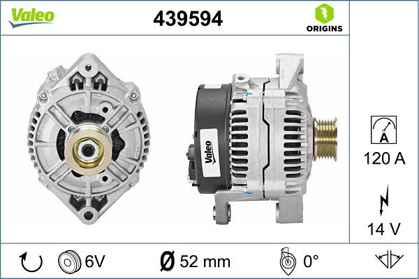 VALEO 439594 Alternator