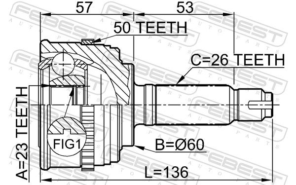 Joint Kit, drive shaft-1