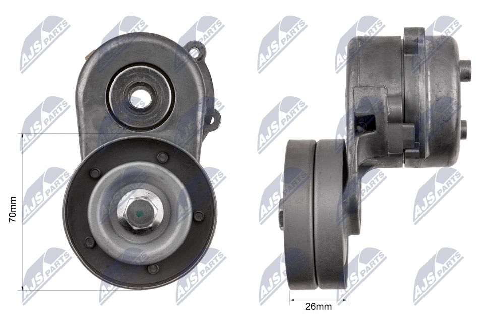 NTY RNK-CH-008 Belt tensioner, v-ribbed belt