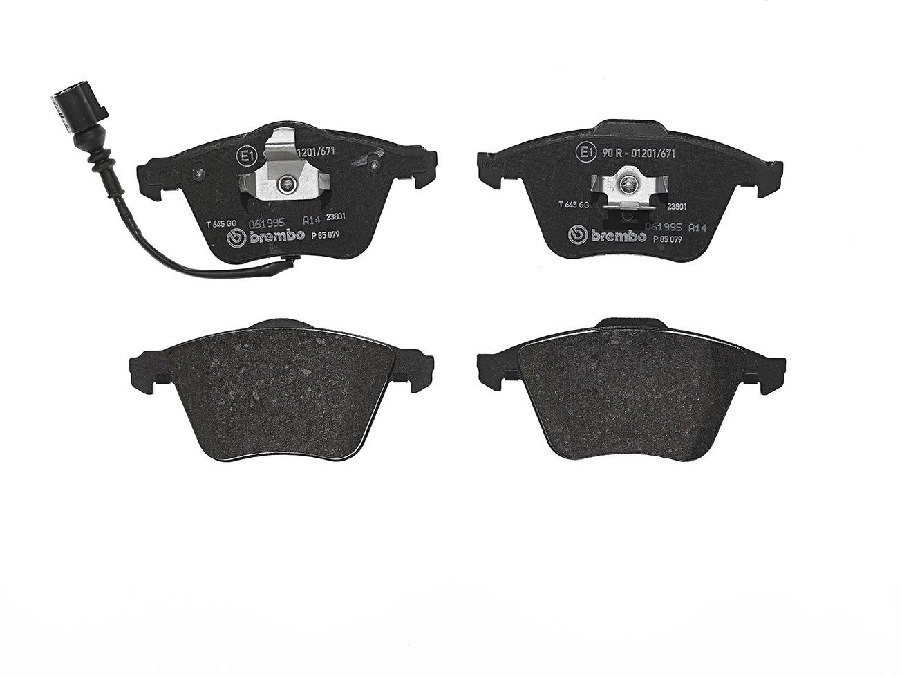 BREMBO P 85 079 Brake pad set, disc brake