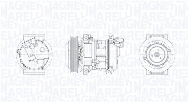 MAGNETI MARELLI 350103030099 Compressor, air conditioning