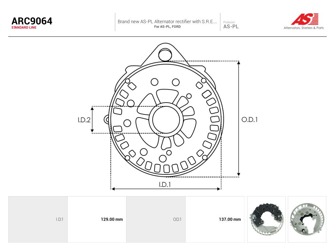 Rectifier, alternator-3
