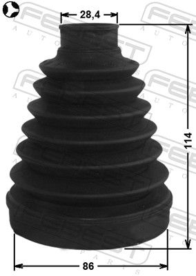 Bellow, drive shaft-1