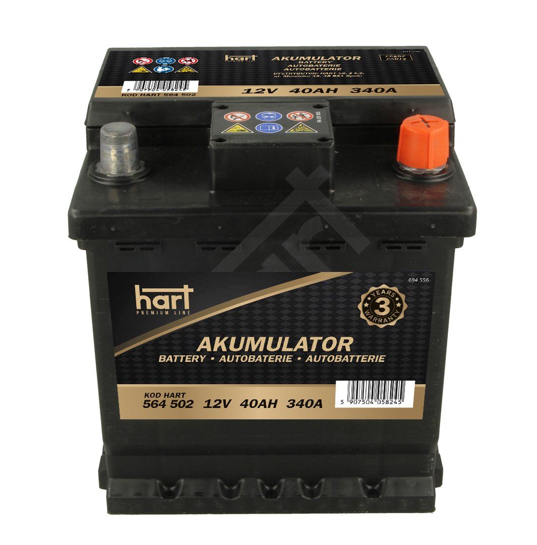 HART 564 502 Starter battery