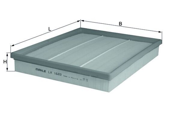 KNECHT LX 1683 Air filter
