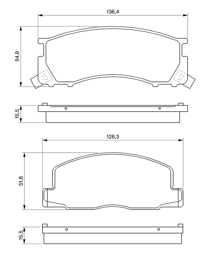 Brake Pad Set, disc brake-4
