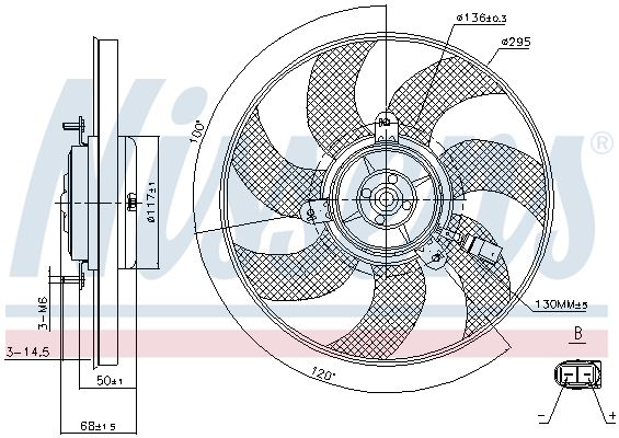 Fan, engine cooling-5