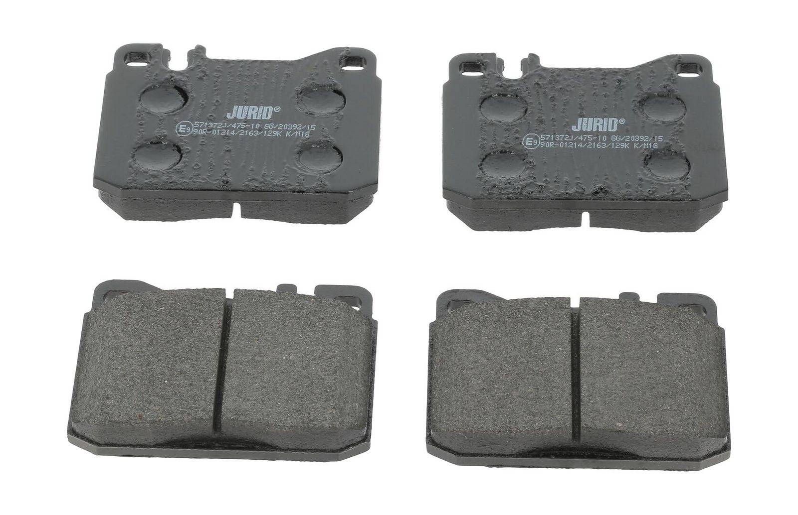 JURID 571372J Brake pad set, disc brake