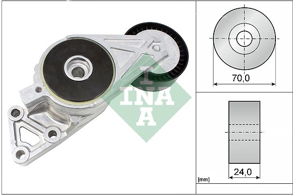 SCHAEFFLER INA 533 0076 30 Belt tensioner, v-ribbed belt