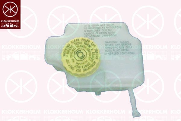 KLOKKERHOLM 95333001 Expansion tank, coolant