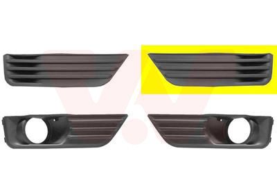 VAN WEZEL 1863591 Ventilation grille, bumper