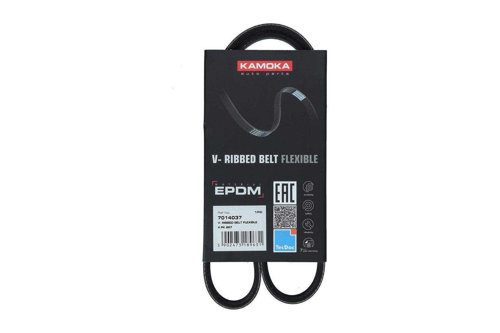 KAMOKA 7014037 V-ribbed belt