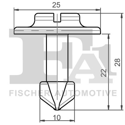 Clip, trim/protection strip-1