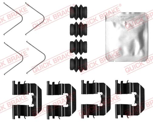 QUICK BRAKE 109-0073 Accessory kit, disc brake pad