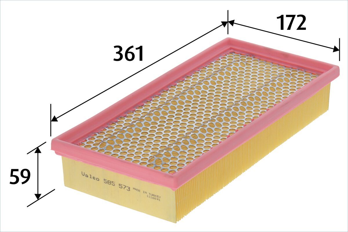 VALEO 585573 Oro filtras