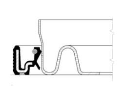 Shaft Seal, intermediate shaft-3