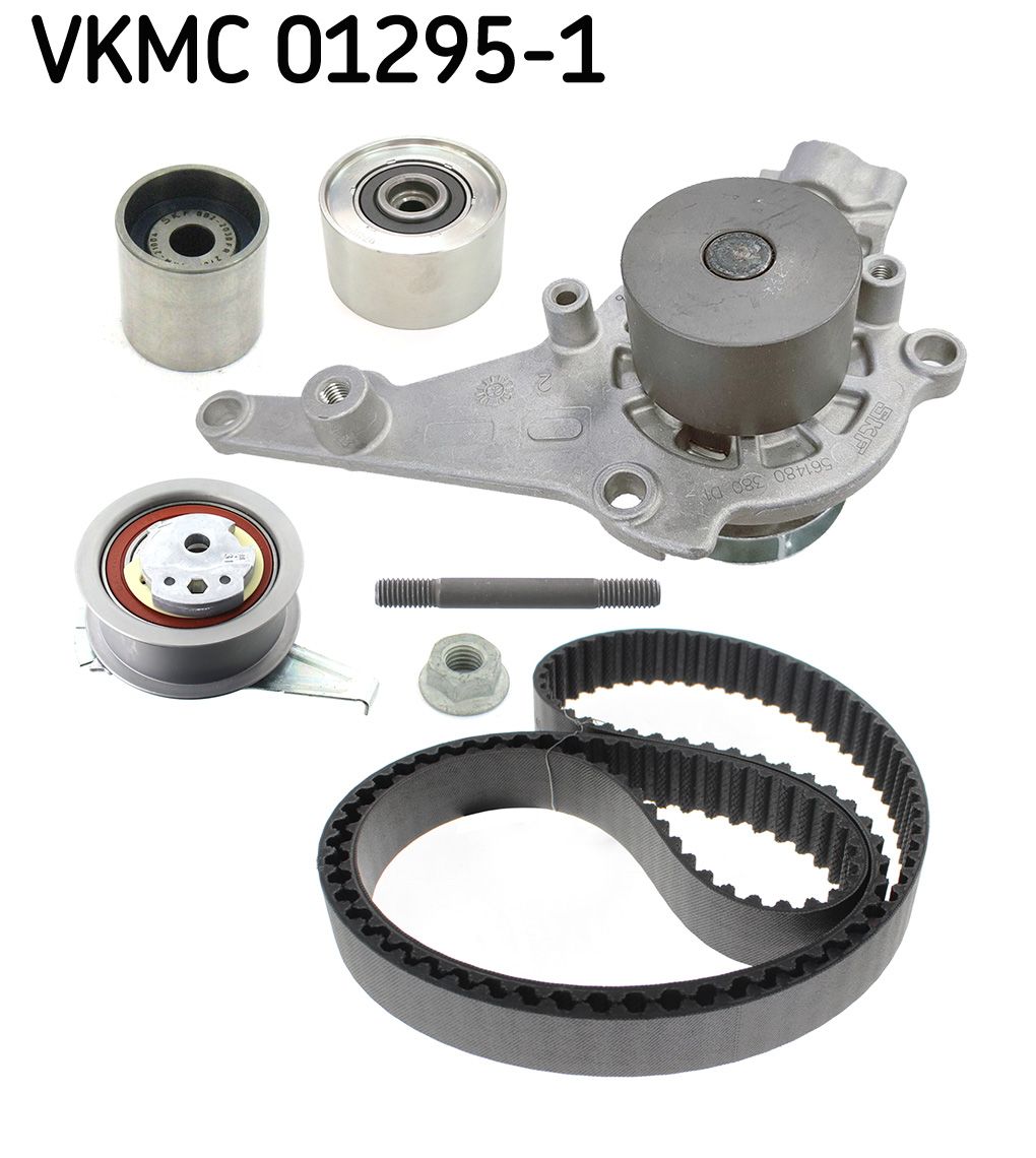 SKF VKMC 01295-1 Water pump & timing belt kit