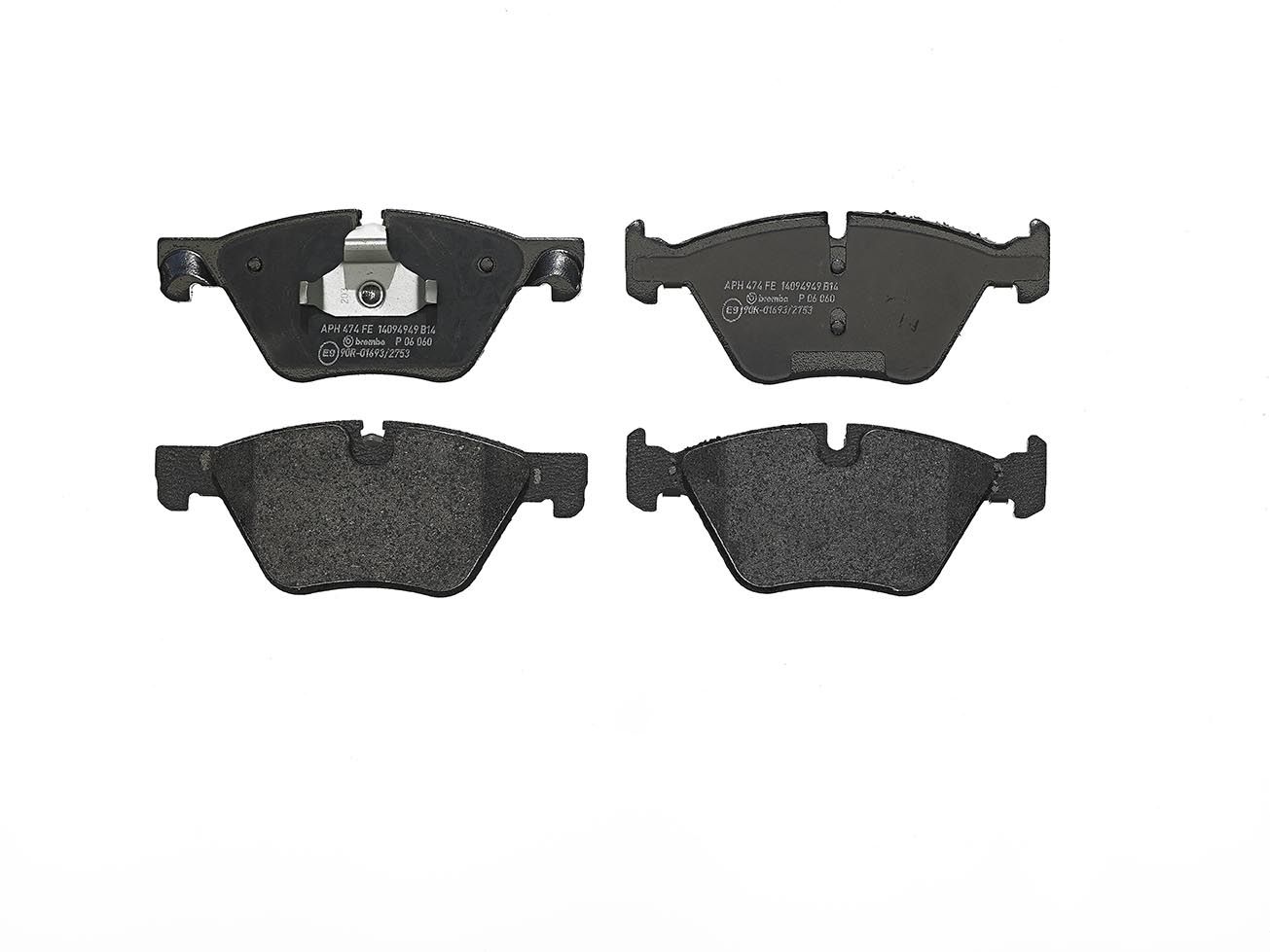 BREMBO P 06 060 Brake pad set, disc brake