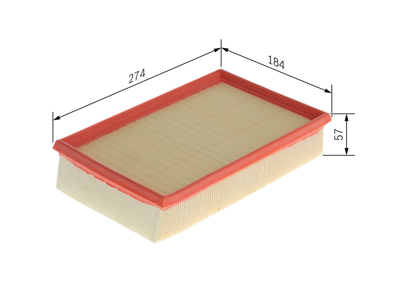 BOSCH 1 457 433 264 Air filter
