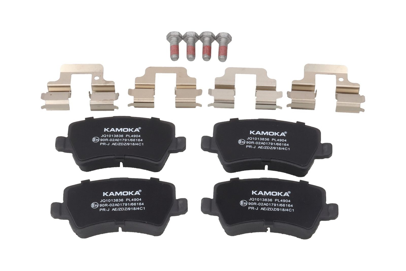 KAMOKA JQ1013836 Brake pad set, disc brake