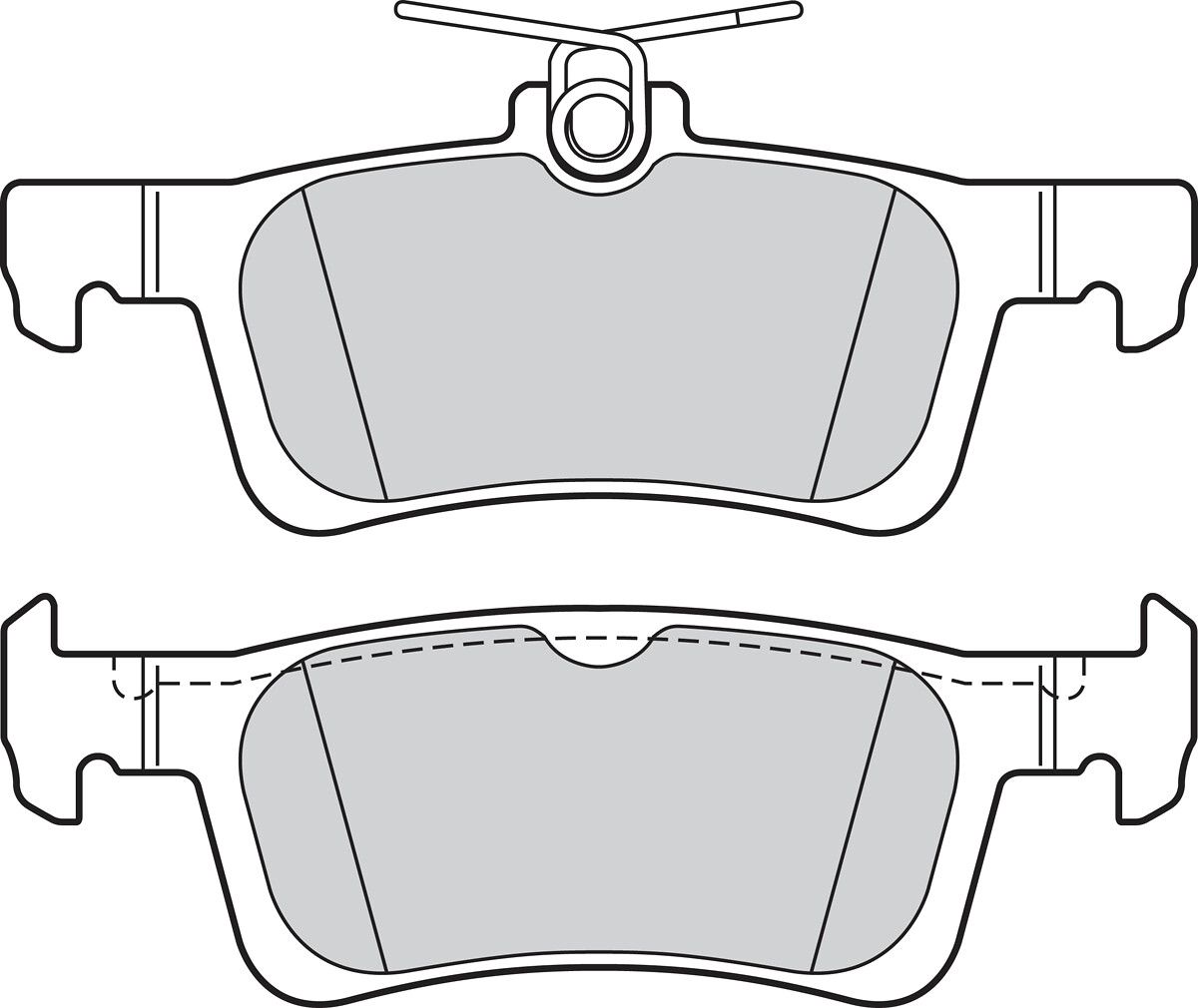 Brake Pad Set, disc brake-1