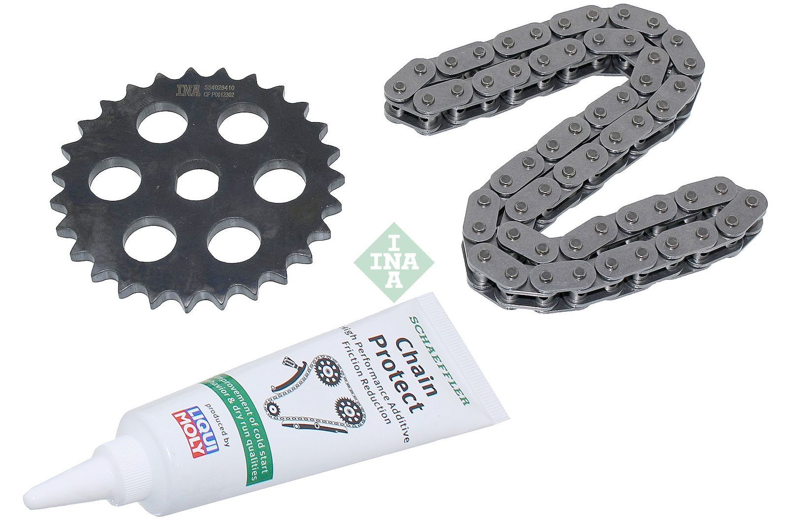 SCHAEFFLER INA 558 0117 10 Chain kit, oil pump drive