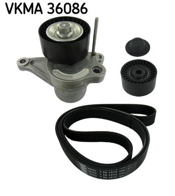 SKF VKMA 36086 V-ribbed belt set