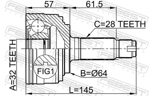 Joint Kit, drive shaft-1