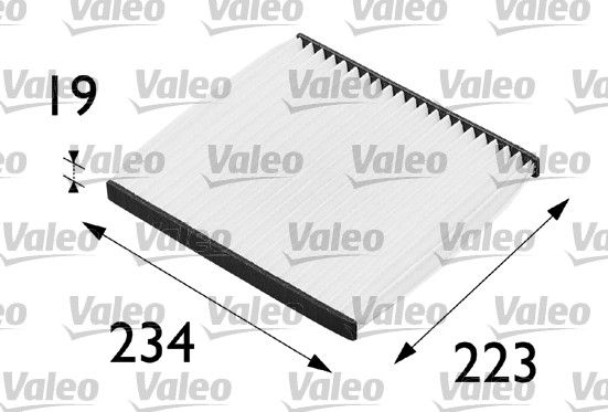 VALEO 698279 Filtras, salono oras