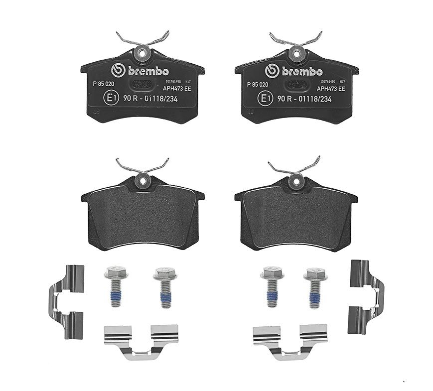 BREMBO P 85 020X Brake pad set, disc brake