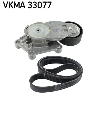 SKF VKMA 33077 V-ribbed belt set
