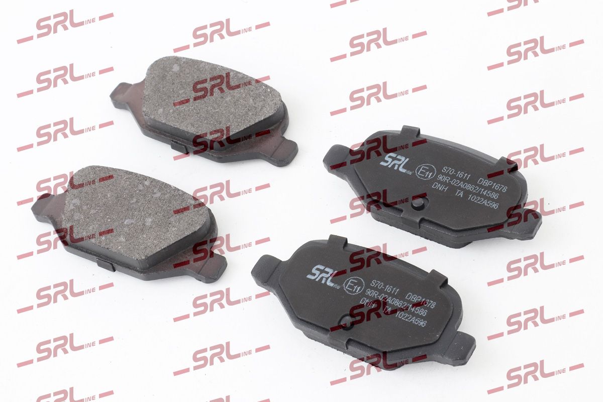SRLINE S70-1611 Brake pad set, disc brake