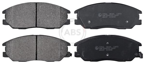 A.B.S. 37566 Stabdžių trinkelių rinkinys, diskinis stabdys