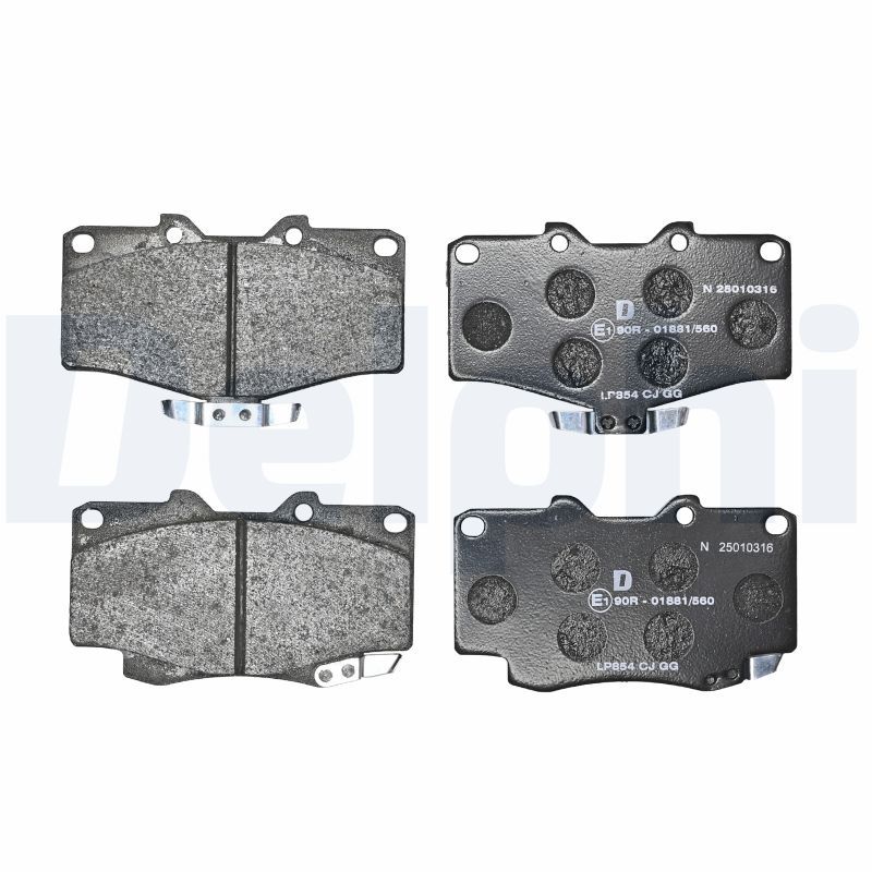 Brake Pad Set, disc brake-1