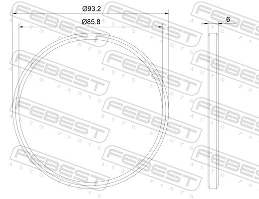 Gasket, exhaust pipe-1