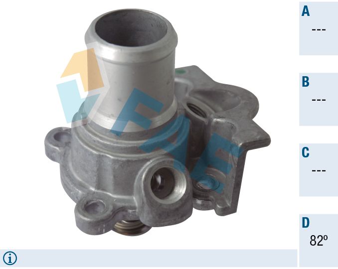 FAE 5309982 Thermostat, coolant