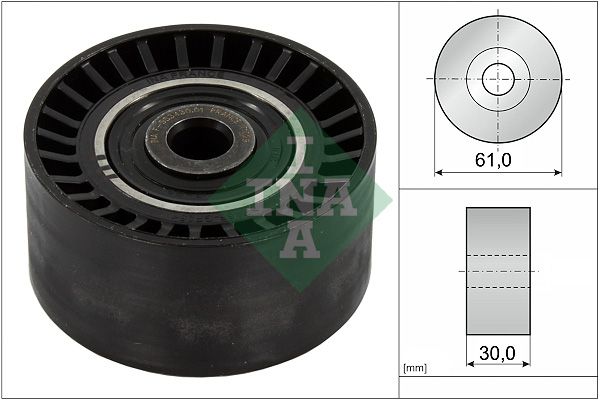 SCHAEFFLER INA 532 0624 10 Deflection pulley/guide pulley, timing belt
