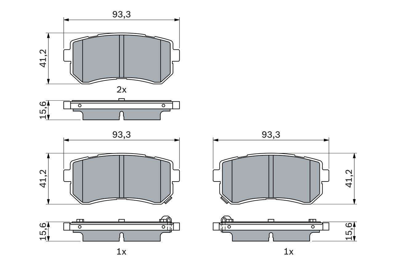 Brake Pad Set, disc brake-4