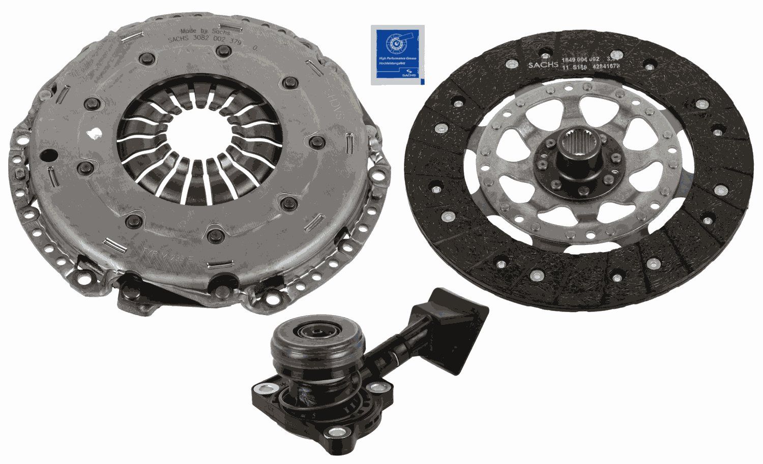SACHS 3000 990 558 Clutch kit