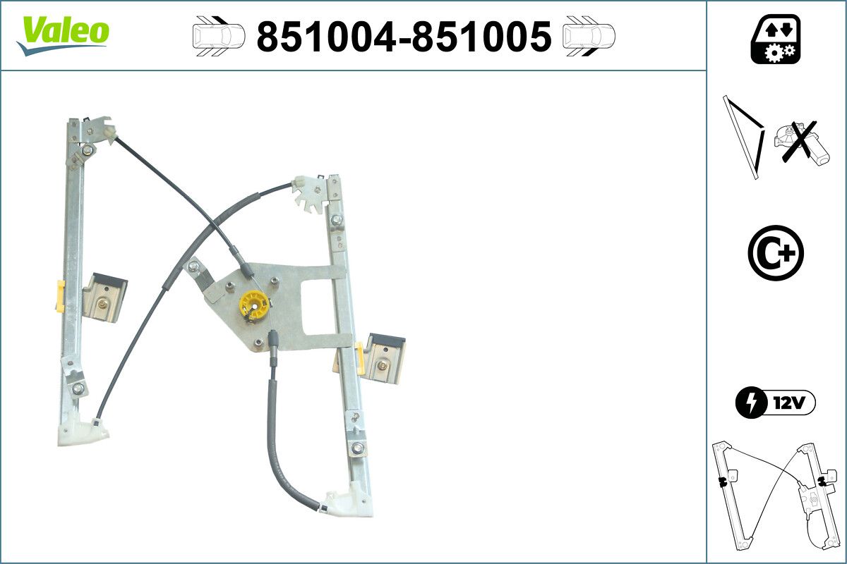 VALEO 851005 Window regulator