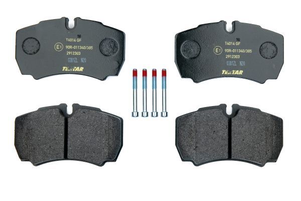 TEXTAR 2912303 Brake pad set, disc brake
