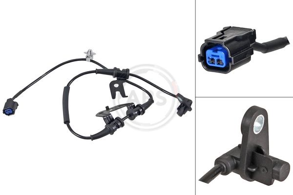 Sensor, wheel speed