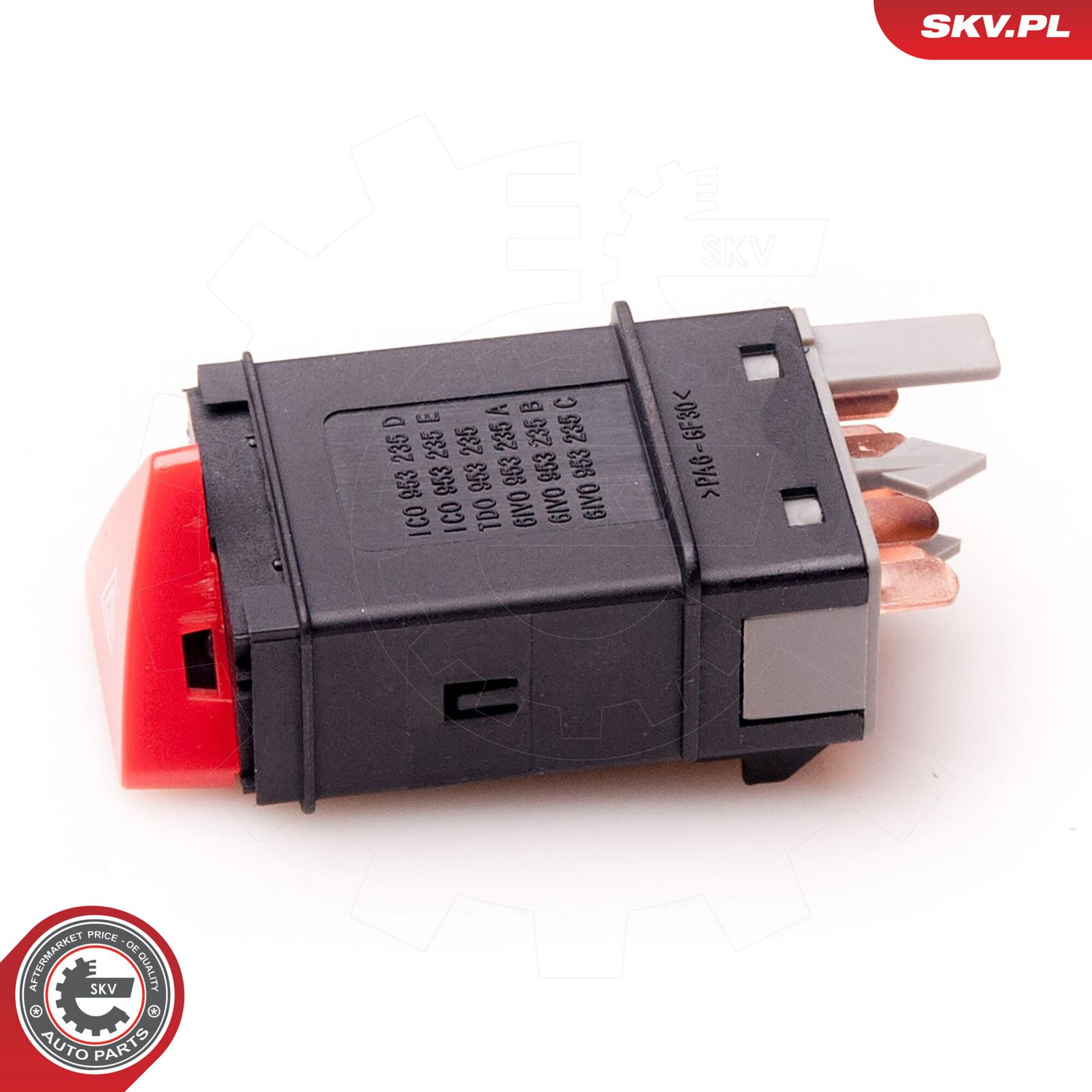 Hazard Warning Light Switch-1