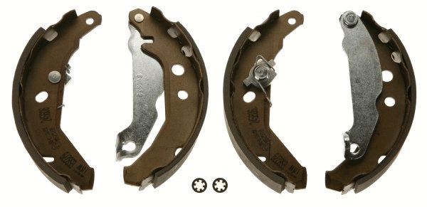 TRW GS8279 Brake shoe set