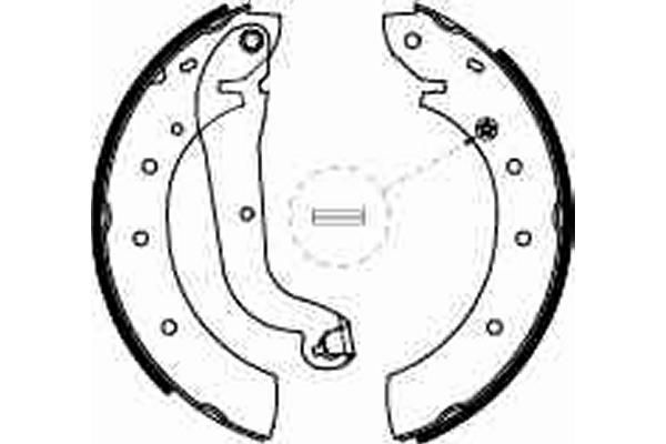 Brake Shoe Set-1