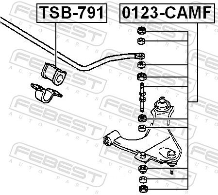 Link/Coupling Rod, stabiliser bar-1