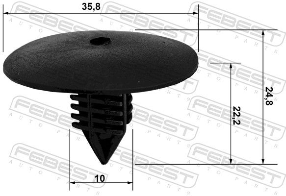 Clip, trim/protection strip-1