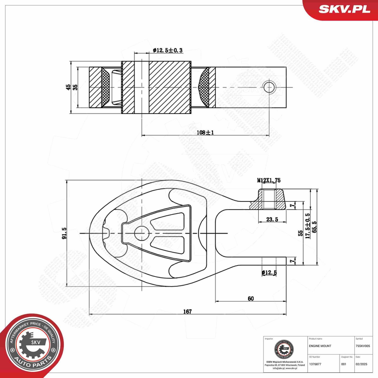 Mounting, engine-4
